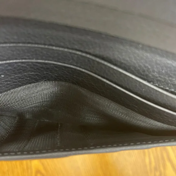 Salvatore Ferragamo Black Leather Wallet - Picture 7 of 12